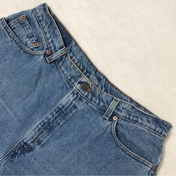 Vintage 500 Levi’s High Rise Relaxed Fit Tapered Leg Denim Jeans - Picture 4 of 10